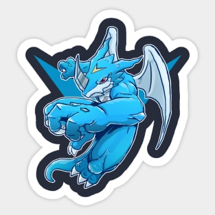 Exveemon fanart Sticker